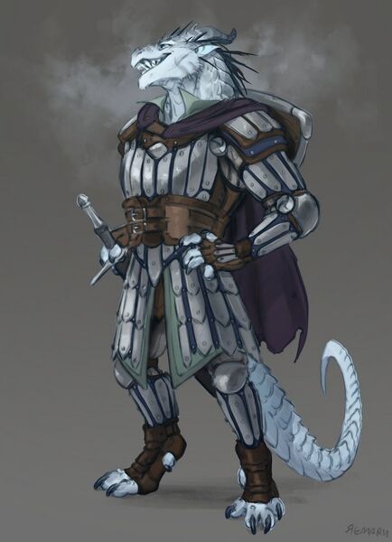 File:White Dragonborn Knight.jpg